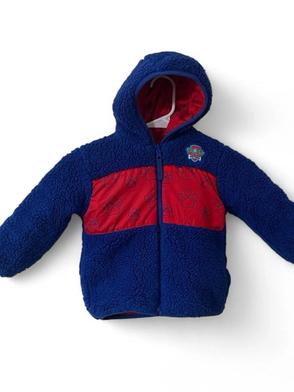 Toddler Boy 2T Paw Patrol Quilted Puffer Winter Jacket Toddler Coat Hood Zip Up